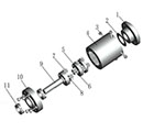 picture name:Planetary Gearbox Construction;picture number:Planetary Gearbox Construction  Click to view image
